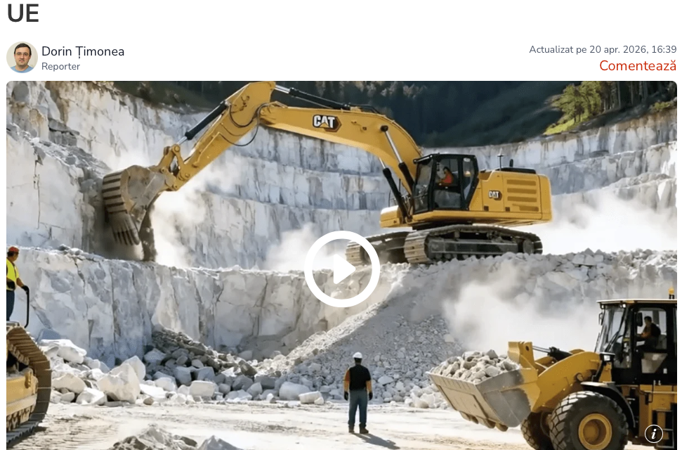 Libertatea: Proiect minier de 100 de milioane de euro în România.